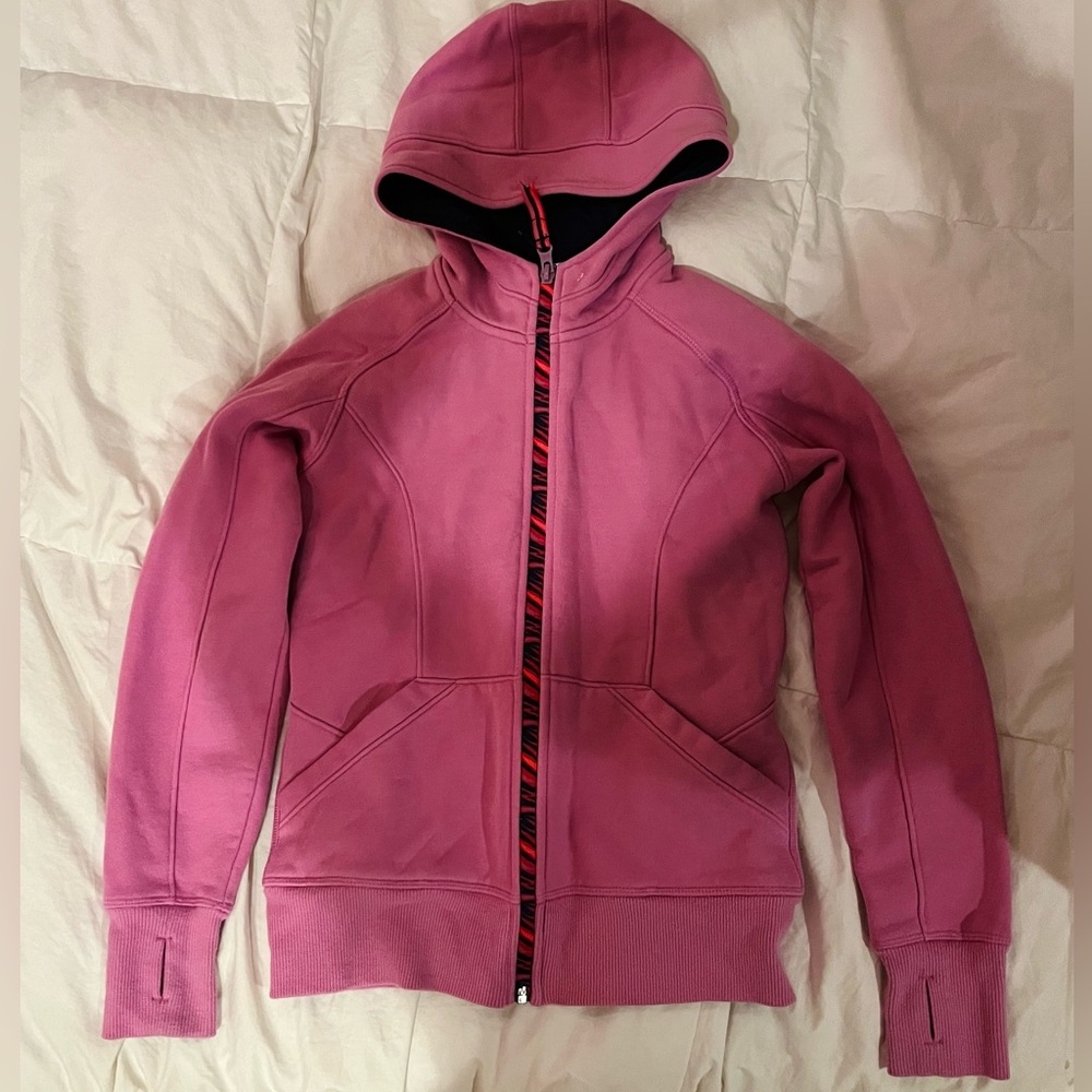 Pink Zip Up, M-10